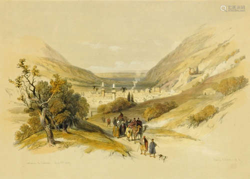 David Roberts (1796-1864), a lithograph 