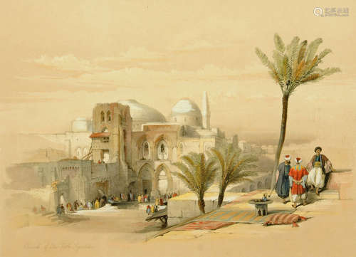 David Roberts (1796-1864), a lithograph 