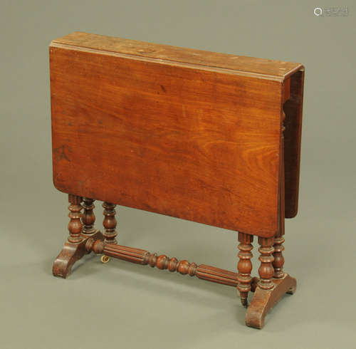 A Victorian mahogany Sutherland table,