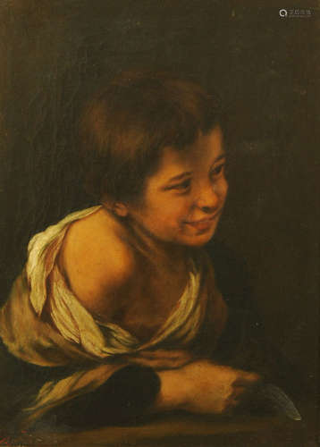 After Bartolome Esteban Murillo, oil painting on canvas 