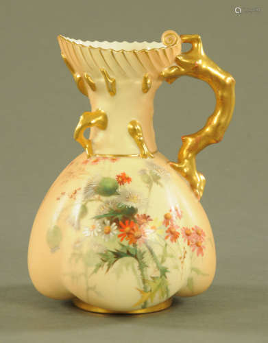 A Royal Worcester jug vase,