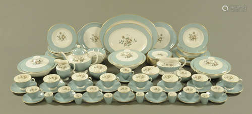 A Royal Doulton Elegans dinner tea and coffee service, compr...