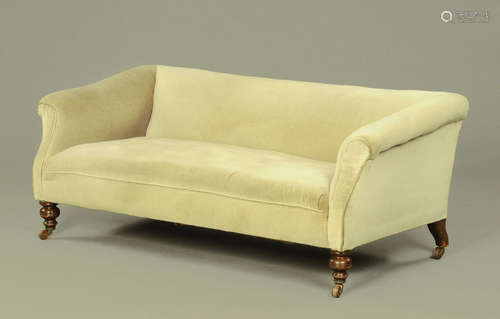 A Victorian Chesterfield style settee,