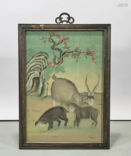 Chinese Reverse Glass Painting