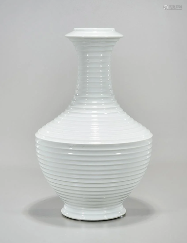 Chinese White Glazed Porcelain Vase