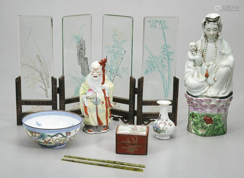Group of Various Chinese Objects