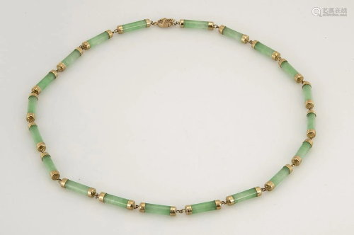 Jadeite & Gold Choker