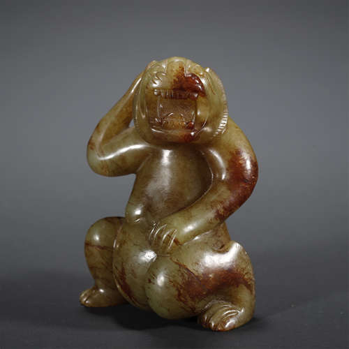 ANCIENT CHINESE,JADE CARVED 