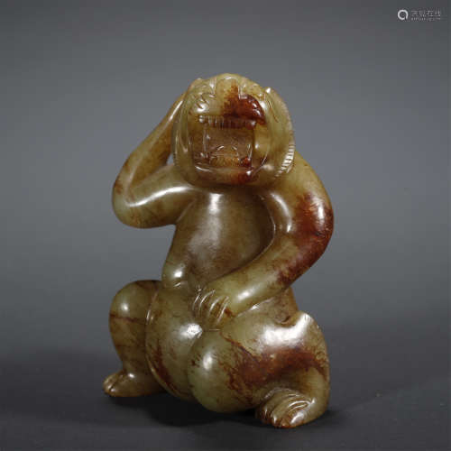 ANCIENT CHINESE,JADE CARVED 