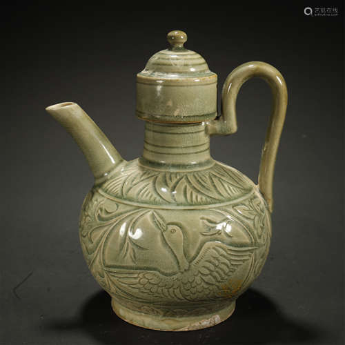 ANCIENT CHINESE,YAOZHOU KILN EWER