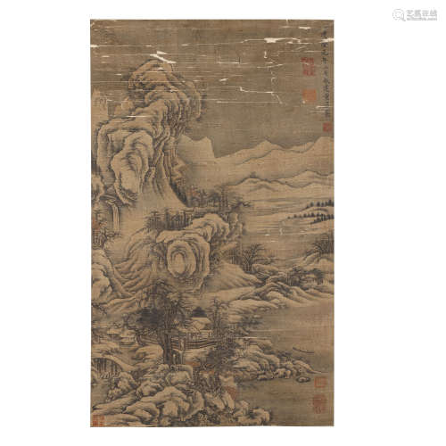 DONG YUAN,CHINESE PAINTING AND CALLIGRAPHY