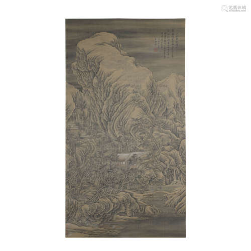 WANG YUANQI,CHINESE PAINTING AND CALLIGRAPHY