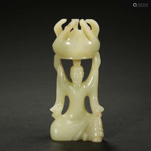 ANCIENT CHINESE JADE CARVED 