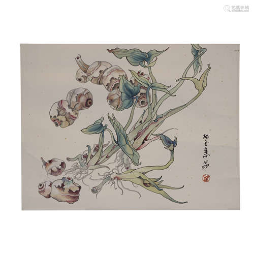 ZHENG NAIGUANG,CHINESE PAINTING AND CALLIGRAPHY