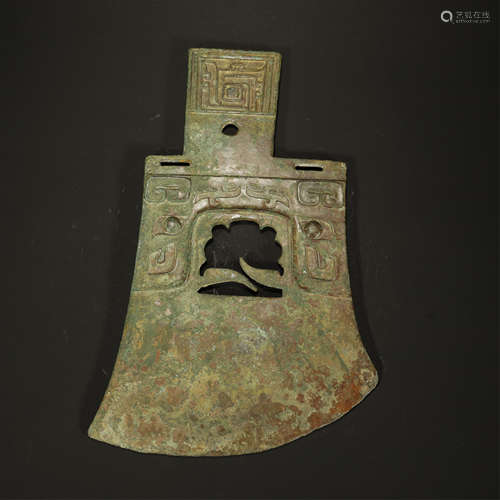 ANCIENT CHINESE BRONZE AXE