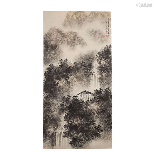 FU BAOSHI,CHINESE PAINTING AND CALLIGRAPHY