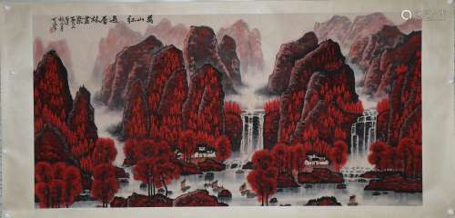 chinese painting by li keran