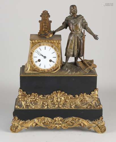 French Charles Dix mantel clock