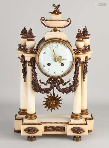 French portal clock