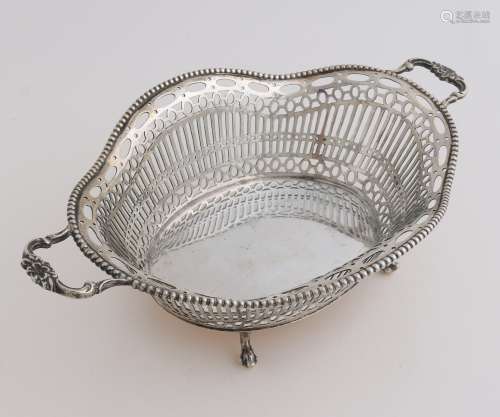 Silver bonbon basket
