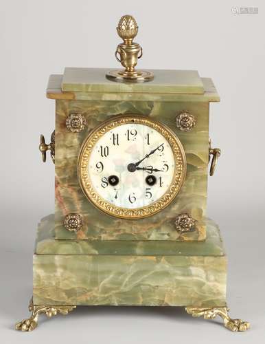 Antique French mantel clock, 1890