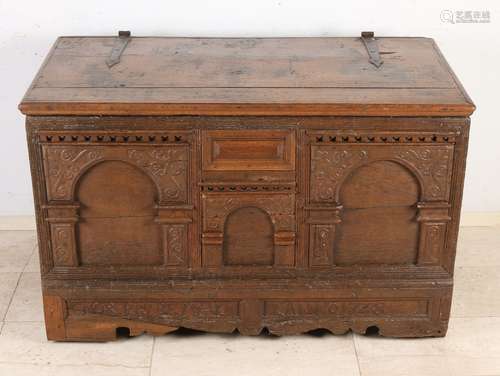 18th century German gate chest 1728