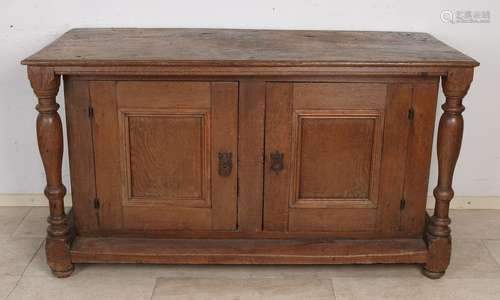 17th century chest cupboard