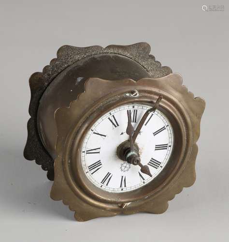 Antique German travel alarm clock