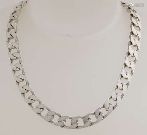 Silver gourmet necklace