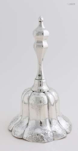 Silver table bell, 1858