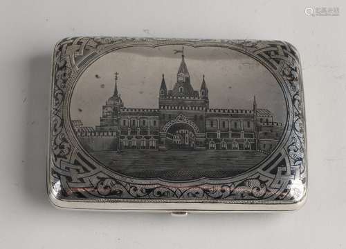 Russian silver box