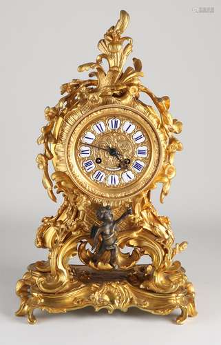 French Cartel mantel clock