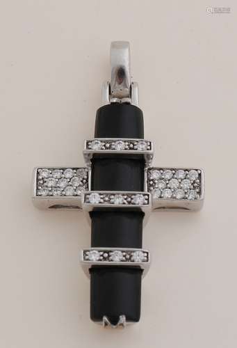 Silver pendant, cross