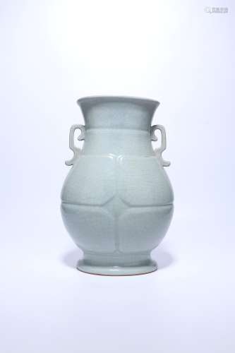 chinese guan yao porcelain binaural pot