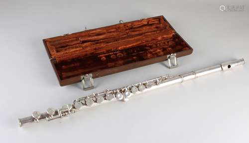 Old plated flute