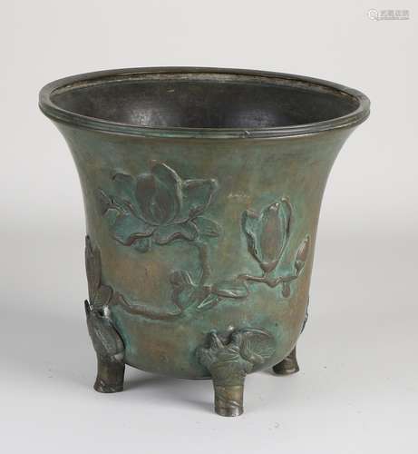 Antique Jugendstil flower pot