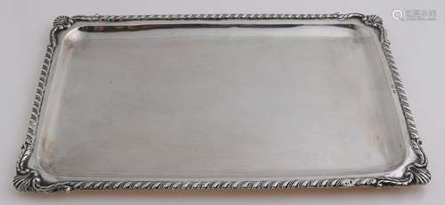 Silver tray