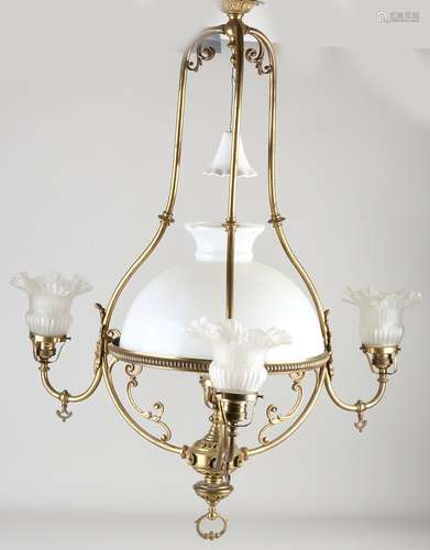 Antique gas lamp, 1900