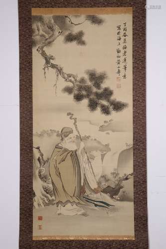 chinese painting by huang shanshou