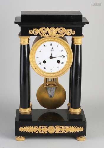 French portal clock, 1830