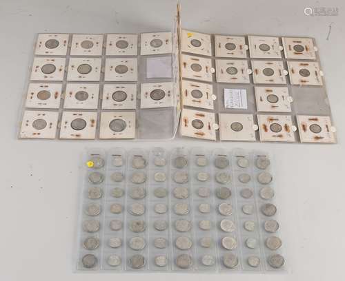 98 pieces of silver coins