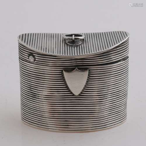 Silver snuff box