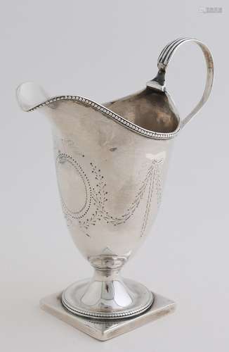 Silver jug 18th century.