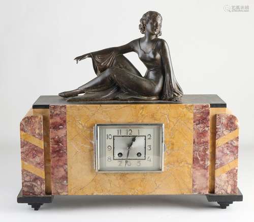 French Art Deco clock, 1930