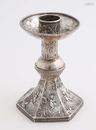 Silver candlestick