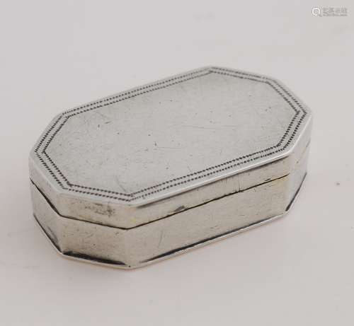 Silver vinaigrette (fragrance box)