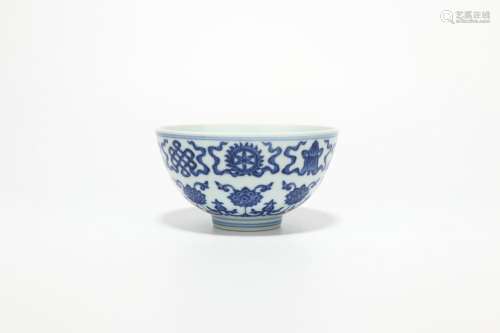 chinese blue and white porcelain bowl