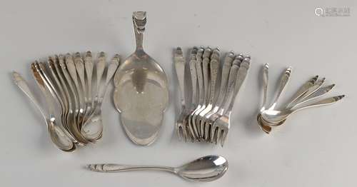 Lot of silver forks and spoons