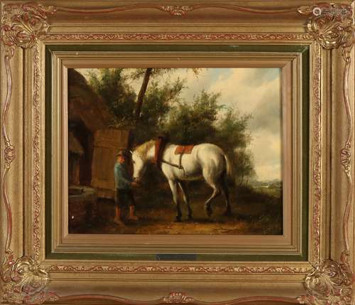 A. van Gelderen, Feeding a horse