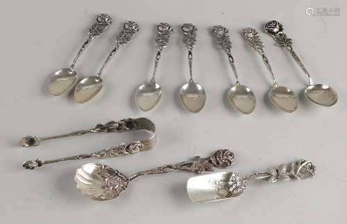 Lot of silver spoons